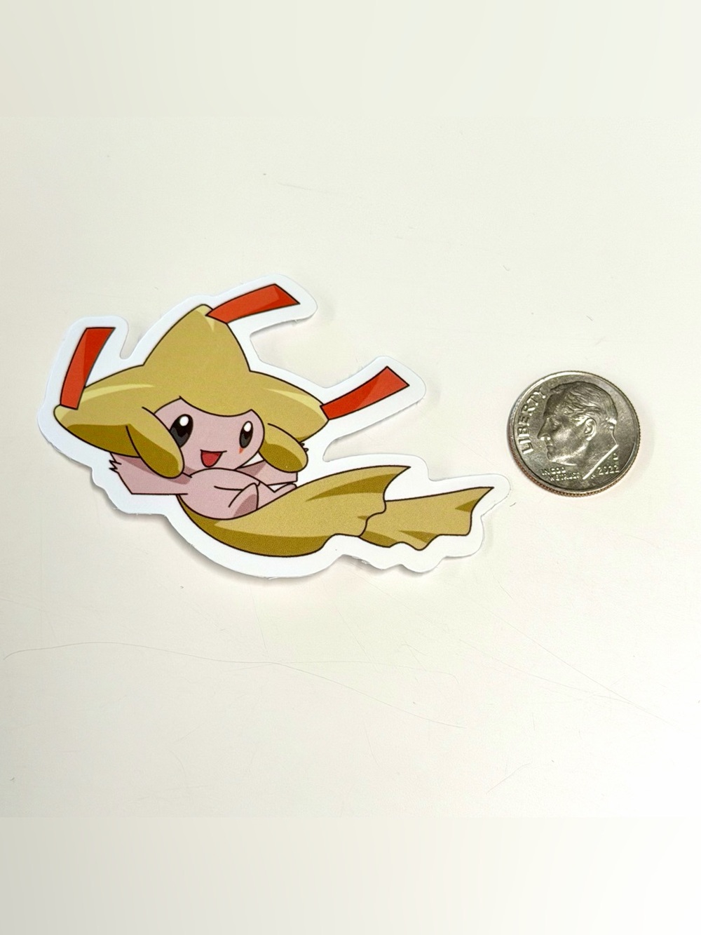 5/$10 Waterproof New Vinyl Sticker Decal Shiny Jirachi Pokémon